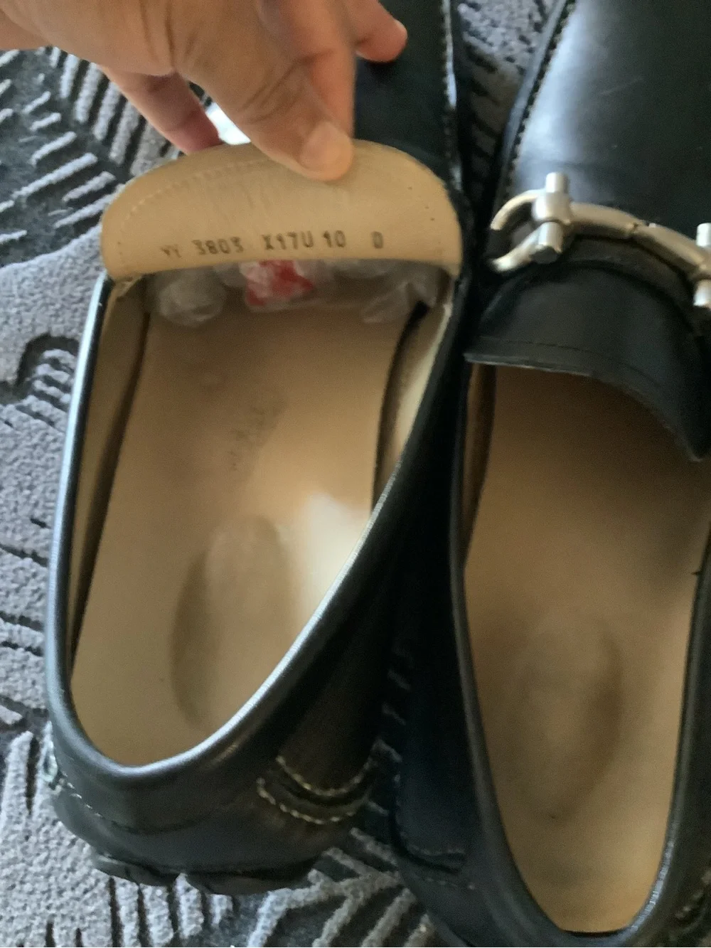 Salvatore Ferragamo Black Leather Bit Loafers